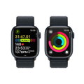 Apple Watch Series 9 GPS + Cellular 41mm Midnight Aluminium Case with Midnight Sport Loop - iBite Nitra G7