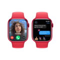 Apple Watch Series 9 GPS + Cellular 45mm (PRODUCT)RED Aluminium Case with (PRODUCT)RED Sport Band - M/L - iBite Nitra G5