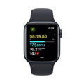 Apple Watch SE GPS + Cellular 40mm Midnight Aluminium Case with Midnight Sport Band - M/L - iBite Nitra G5