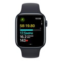 Apple Watch SE GPS + Cellular 44mm Midnight Aluminium Case with Midnight Sport Band - S/M - iBite Nitra G5