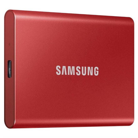 Samsung T7 externý SSD disk 1TB  - Červený